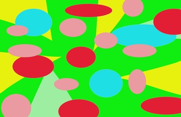 abstract background with circles