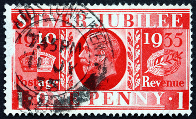 Postage stamp GB 1935 reign of George V