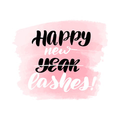 Vector calligraphy illustration isolated on white background.