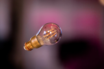 Levitating light bulb