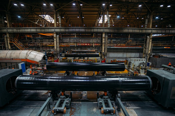 Polymer layer anti corrosion pipe coating machinery