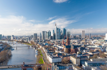 Frankfurt Skyline am Tag