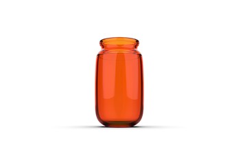 Decoration Bottle Isolated on White Background
