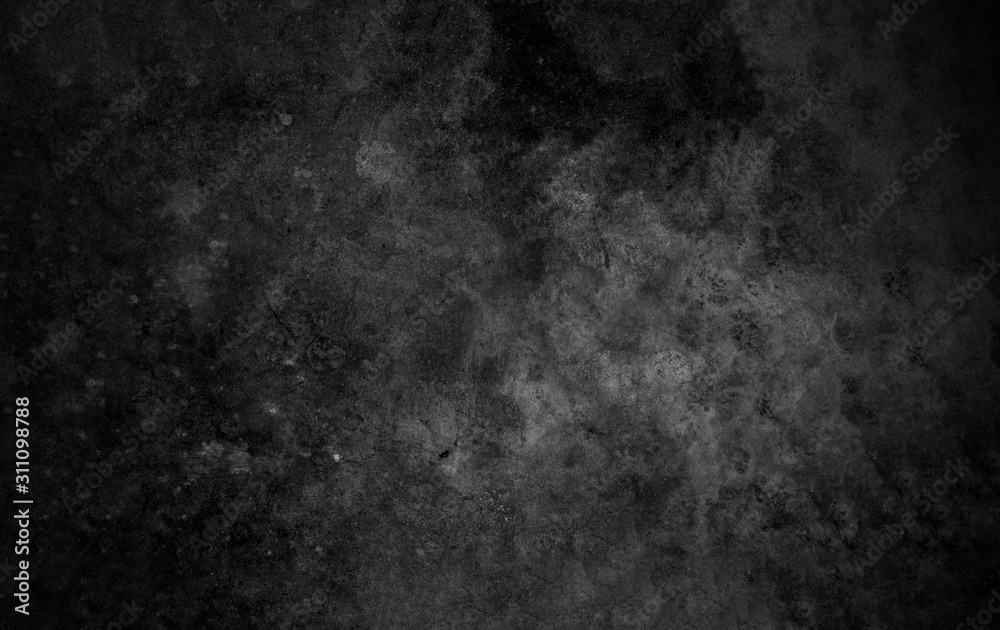 Poster old wall texture cement dark black gray background abstract grey color design are light with white g