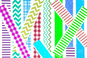 Fototapeta premium zigzag chevron check pattern background 