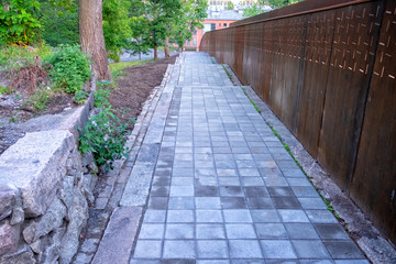 Image of typical street view in Turku, Finland with a population of approximately 187 000 people.