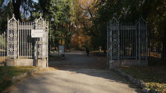 Giardini Pubblici Indro Montantelli. Porta Venezia district in Milan, Italy.