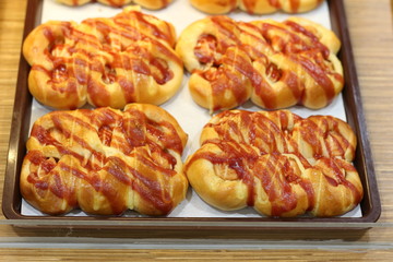 bakery bread on sale in the market