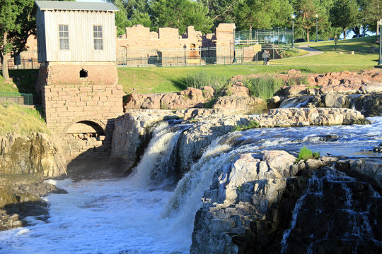 Remnants Of The Quartzite Mill In Sioux Falls