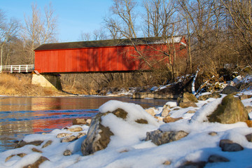 Red Covered Bridge