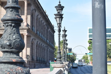 Fototapeta na wymiar Palacio de obierno Monterrey