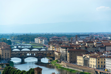 Fototapeta na wymiar Ponte Vecchio, Florenz, Italien