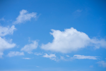 Naklejka na ściany i meble Abstracts background, Full frame of blue sky and cloud.