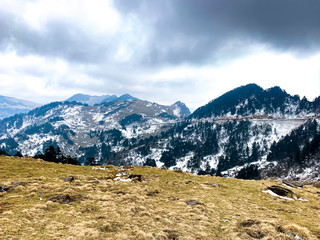 Fototapeta na wymiar Shennongjia Mountain in Winter