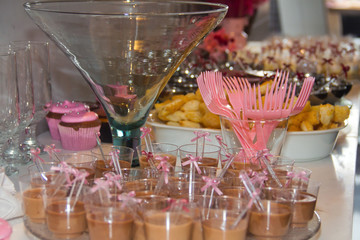 Assorted and Colorful Party Candy Table