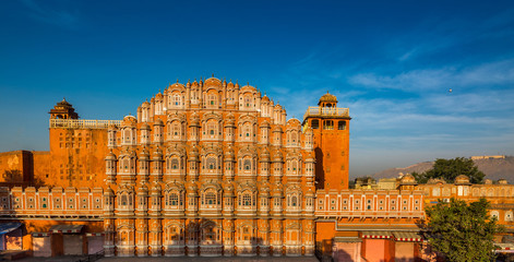 "Hawa Mahal" or the 'Palace Of The Winds' located in the heart of the beautiful Pink City of Jaipur in Rajasthan, India, is one of the most famous tourist attractions.