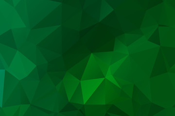 Obraz premium Abstract multicolor emerald green background. Vector polygonal design illustrator