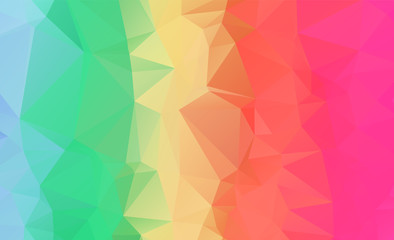 Colorful gradient mosaic background. Geometric triangle, mosaic, abstract background. Mosaic, color background. Mosaic texture