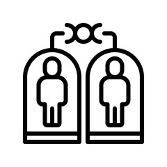 Cloning vector, Future technology line design icon