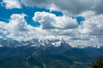 Obraz premium landscape near Garmisch Partenkirchen in Bavaria. Germany