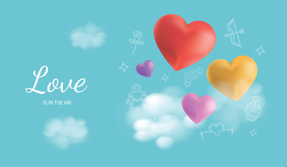 love is in the air banner
