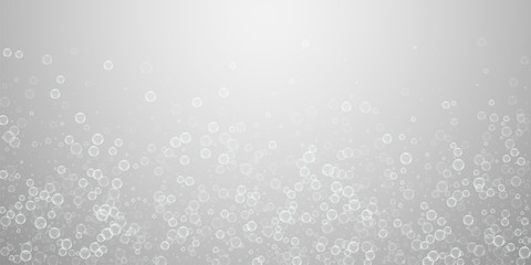 Soap bubbles abstract background. Blowing bubbles 