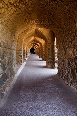 Fototapeta na wymiar Passage, Columns and Arches, Mandu
