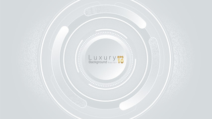 white and Grey Luxury Background Concept. Vector EPS 10