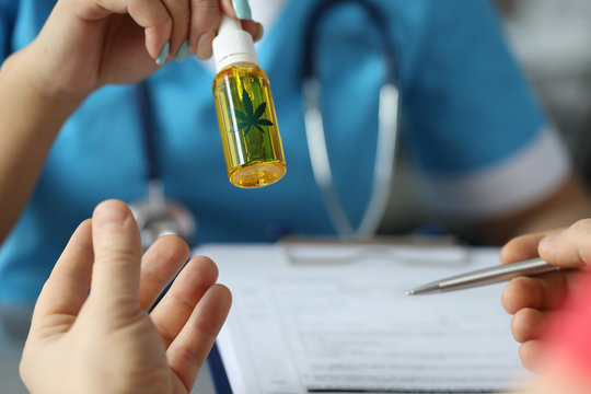 Man visiting doctor