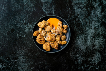 Karaage Japanese Styled Fried Chicken with Sauce / Karaagedon.