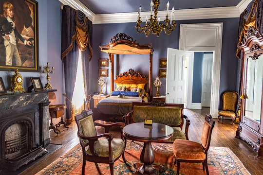 Rooms Inside Famous Nottoway Plantation