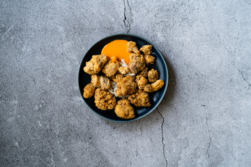 Karaage Japanese Styled Fried Chicken with Sauce / Karaagedon.
