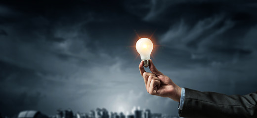 Concept of new ideas and innovation