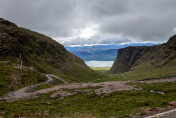 The pass of the cattle. Bealach na ba.