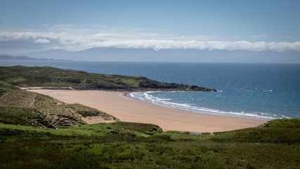 Fototapeta na wymiar coast of Scotland.