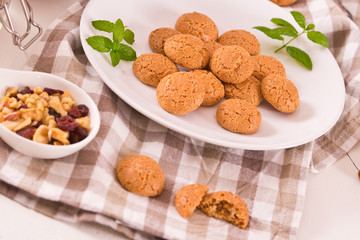 Amaretti cookies.