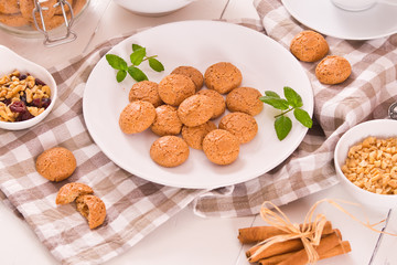 Amaretti cookies.