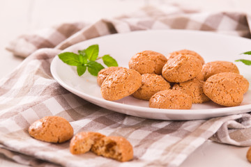 Amaretti cookies.