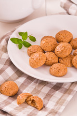 Amaretti cookies.