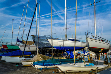 Voiliers en maintenance  © PPJ