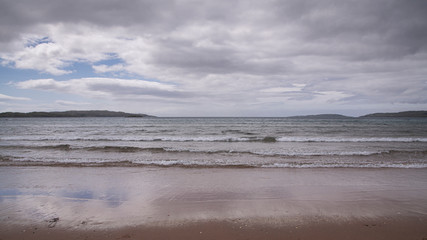 Fototapeta na wymiar A rough coastline in the north of Scotland