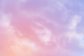 Fototapeta premium cloud background with a pastel colour