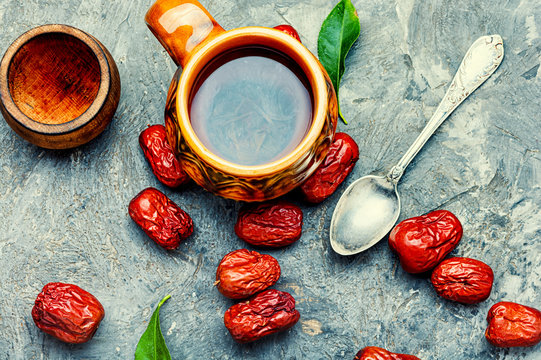 Healing tea from ziziphus