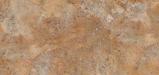 Rustic Marble Texture Background With Cement Effect In Brown Colored Design, Natural Marble Figure With Sand Texture, It Can Be Used For Interior-Exterior Home Decoration and Ceramic Tile Surface.