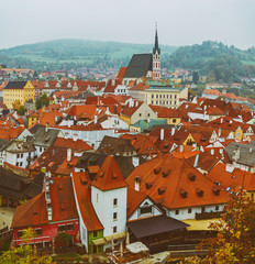 Cesky Krumlov town