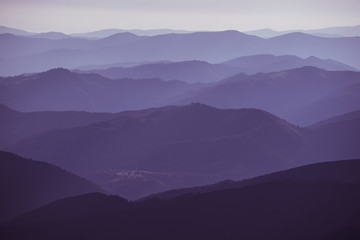 Abstract mountain background