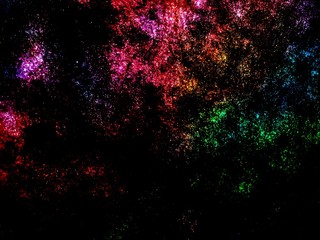 abstract background with stars