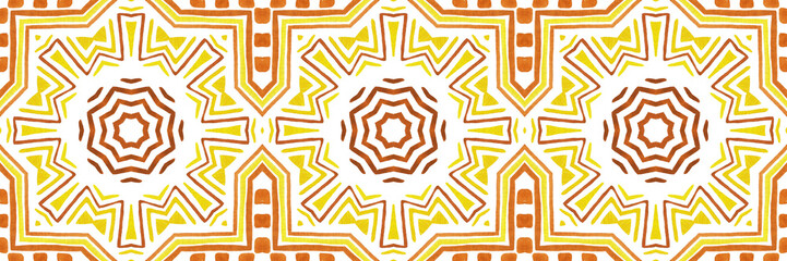 Stylized african tribal colorful motif in ethnic style. Geometric seamless pattern for site backgrounds, wallpaper, wrapping paper, fashion design and decor.