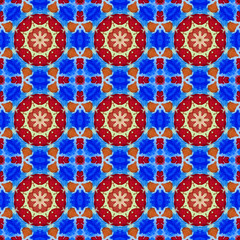 Abstract oriental pattern. Islam, Arabic, Indian, ottoman seamless motifs. Design for cover, carpet, fabric, textile, wrapping paper.