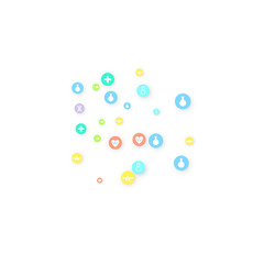 Pharmacy Background. Clinic Backdrop.